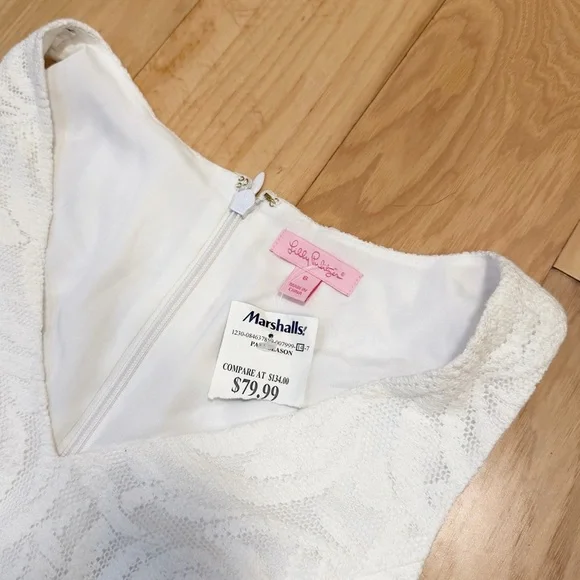 Lilly Pulitzer White Midi Dress - Picture 3 of 7